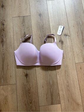 EBY Ultimate All Day Balconette Push Up Bra in the color Lilac